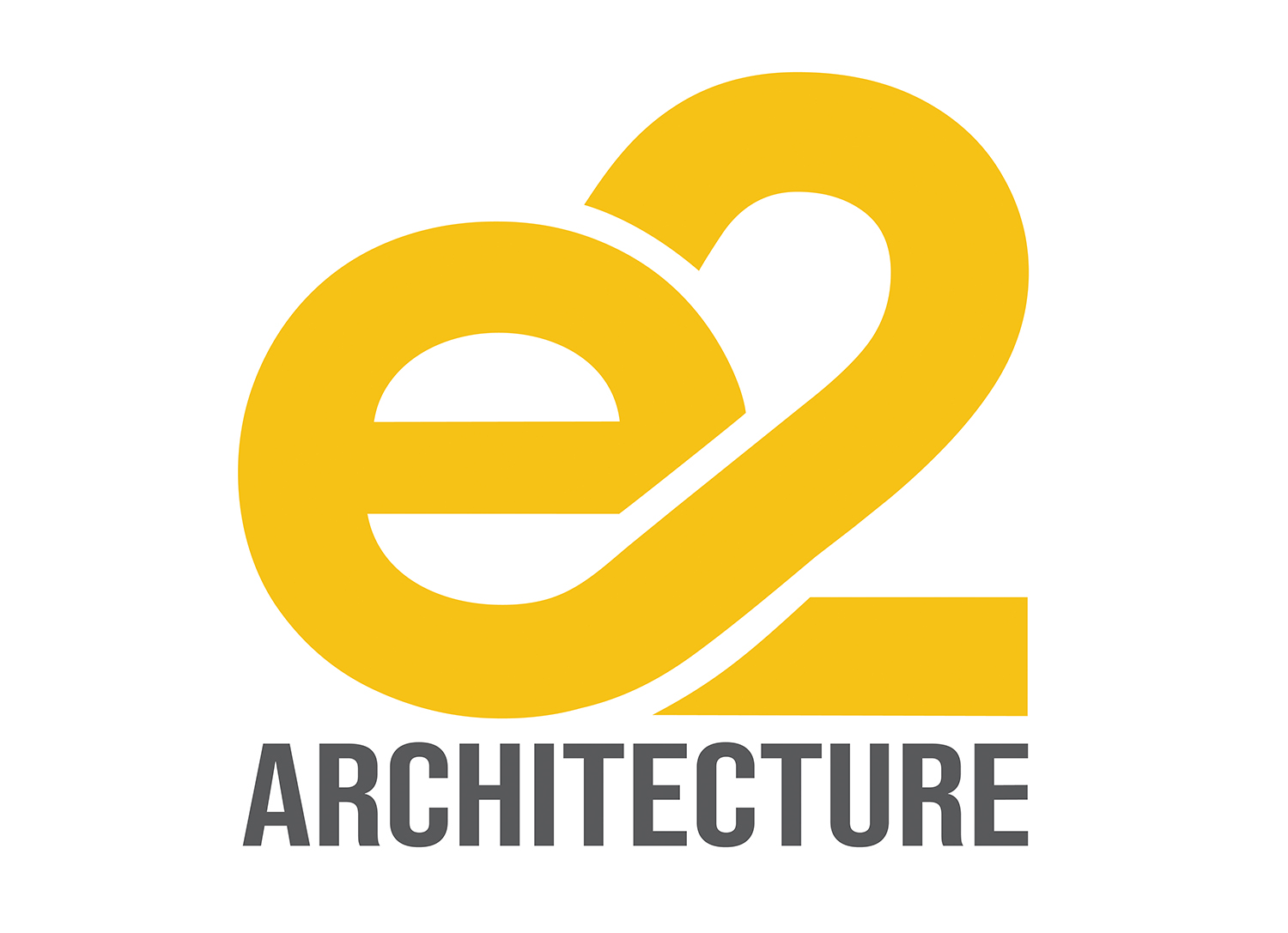 Logo Design by Vishak vasu for E2 Architecture | Design #28324991