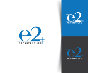 Logo Design by ecorokerz for E2 Architecture | Design: #28265161