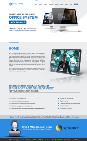 Landing Page Design by Fusionex Studio