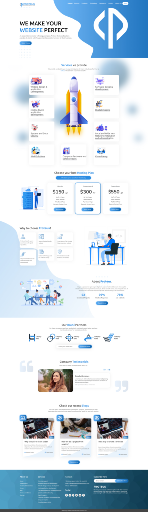 Landing Page Design by TheWebD