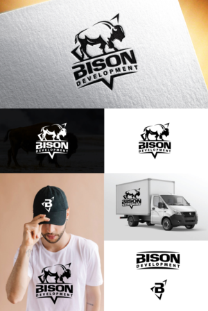 Logo Design by Logo Stock for Bison Development Company | Design: #28270863