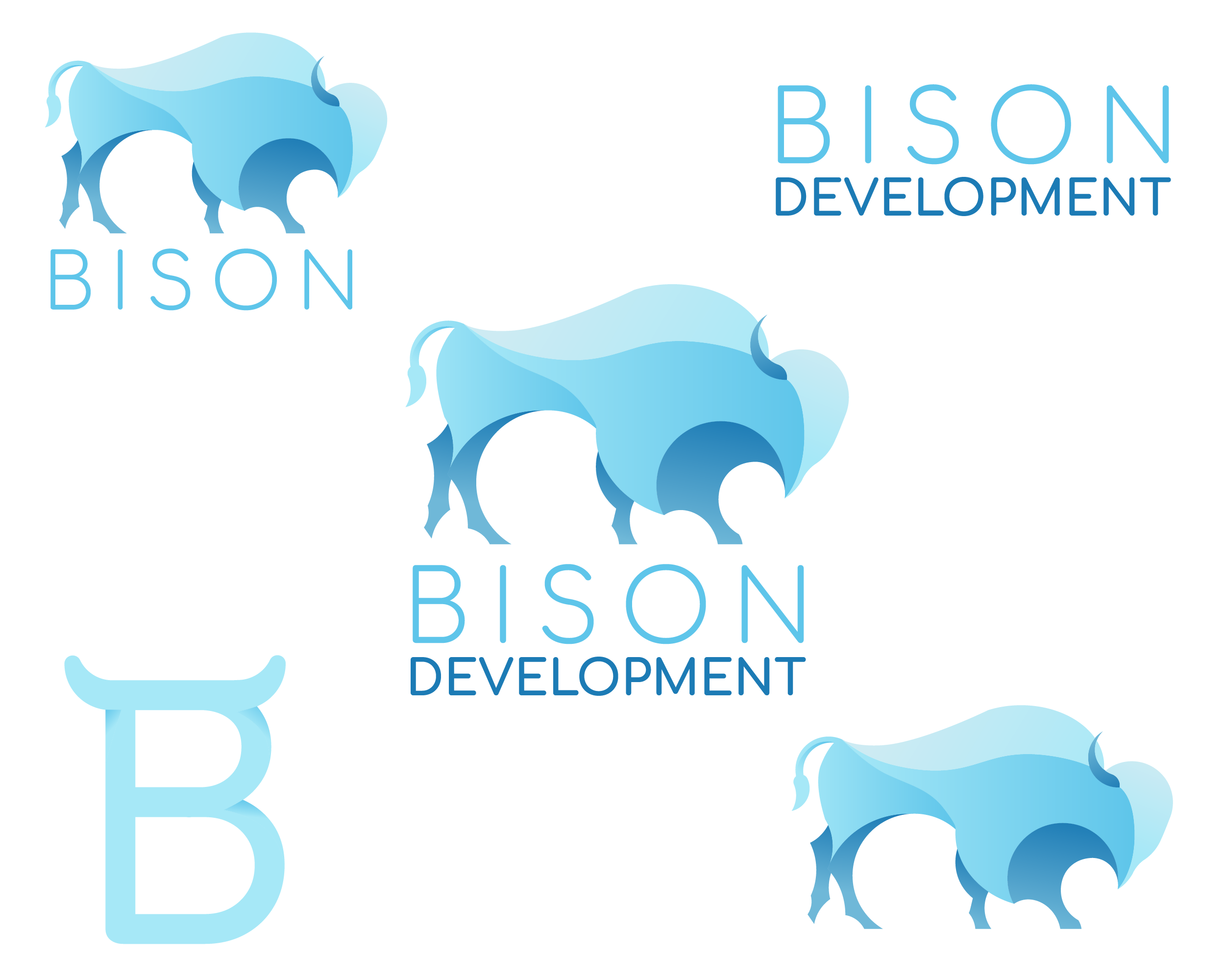 Logo Design by Rootenist for Bison Development Company | Design #28270157