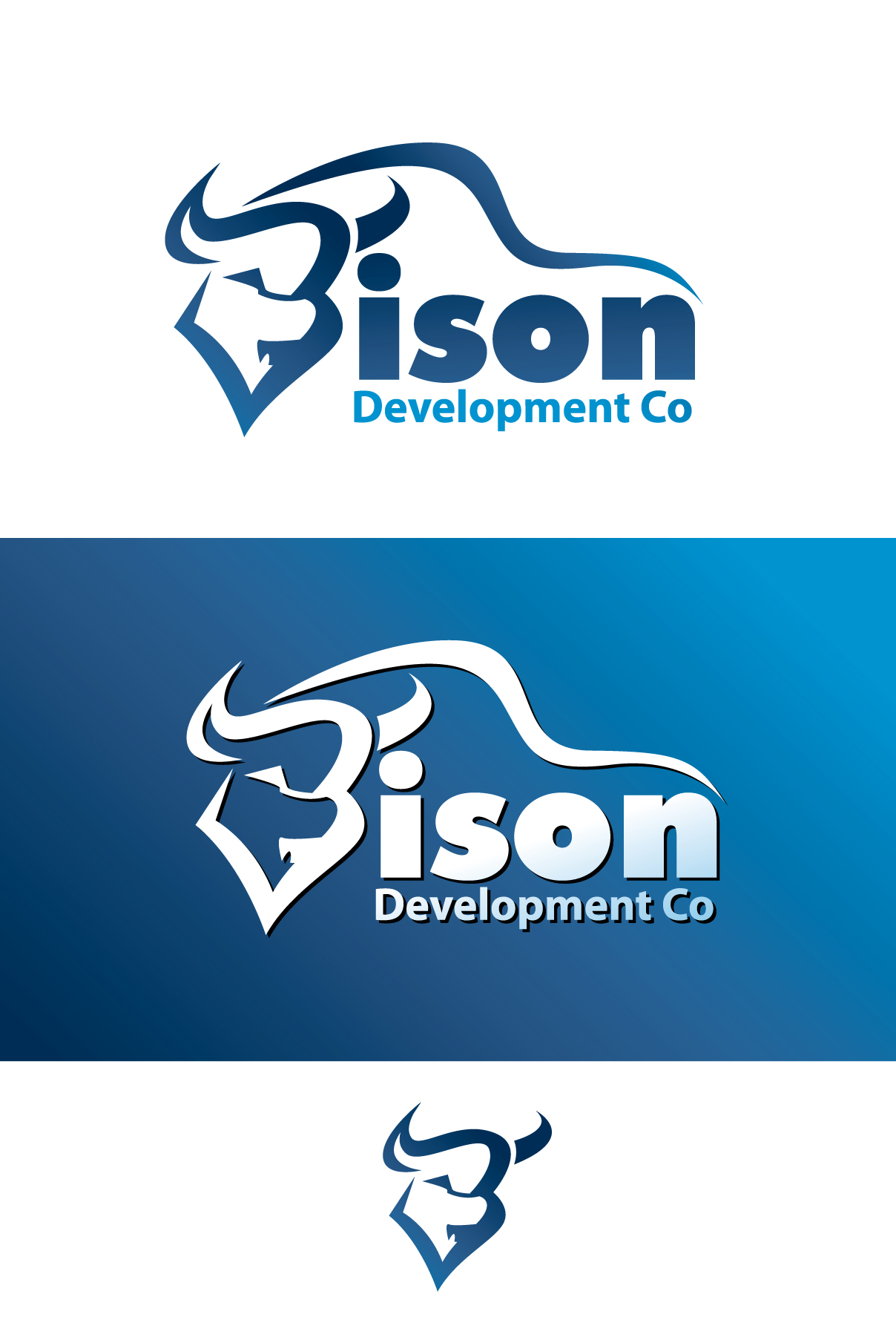 Logo Design by LogoPoko for Bison Development Company | Design #28269098