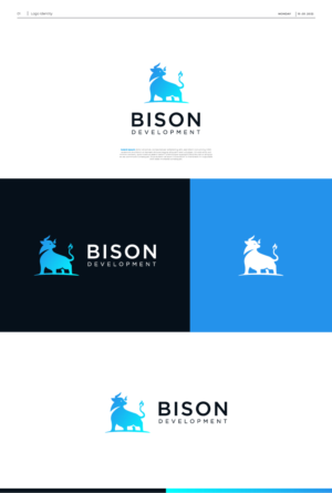 Logo Design by JEFF DIZNS for Bison Development Company | Design: #28270204