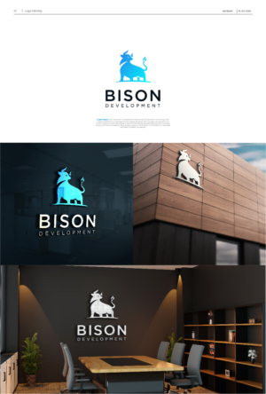 Logo Design by JEFF DIZNS for Bison Development Company | Design: #28270205