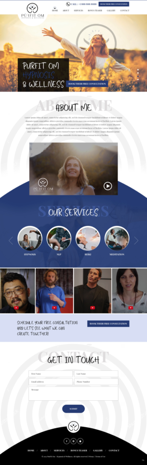 Landing Page Design by pb for this project | Design: #28280975