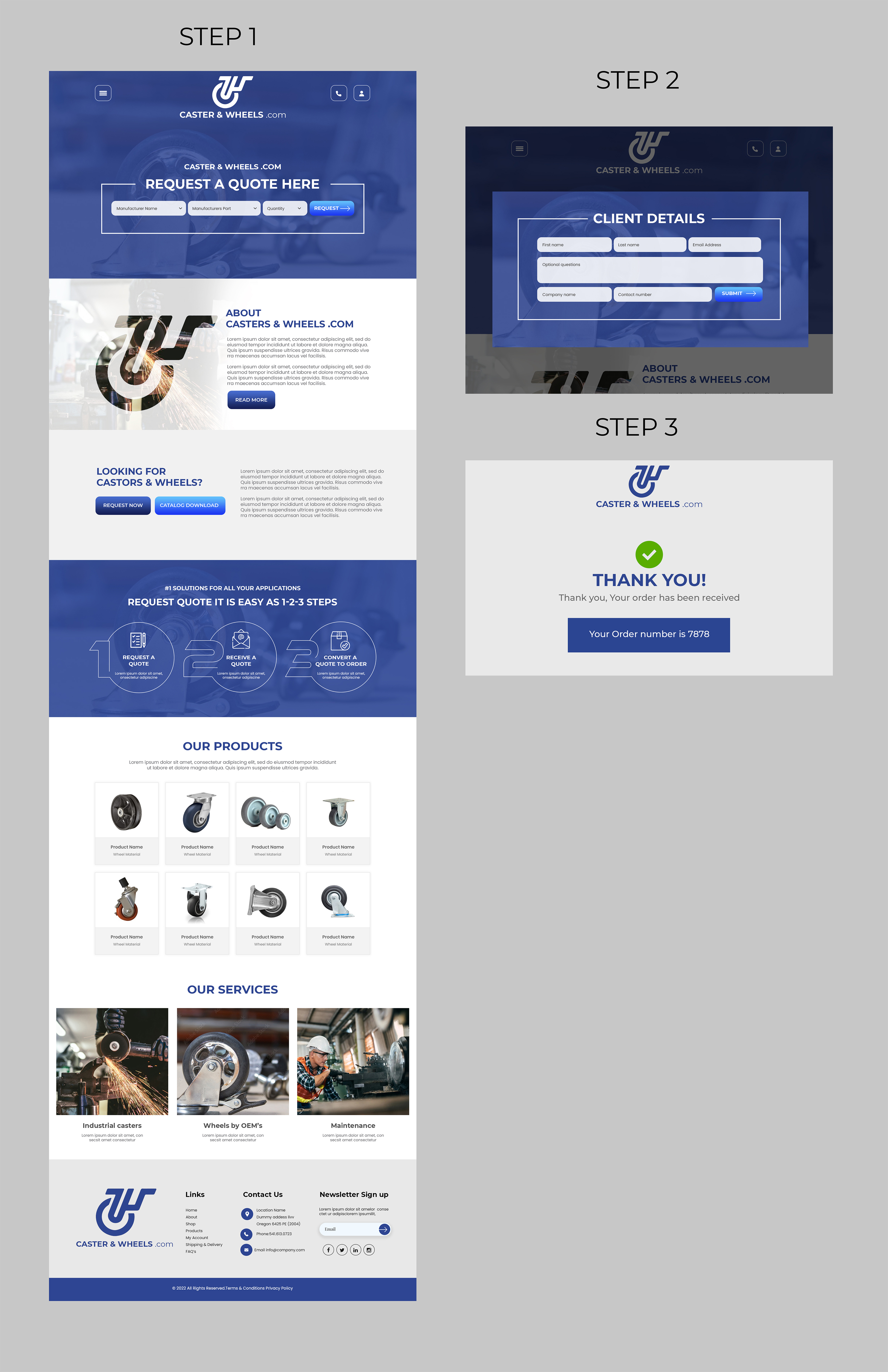 Web Design by MAHABA for this project | Design #28275339