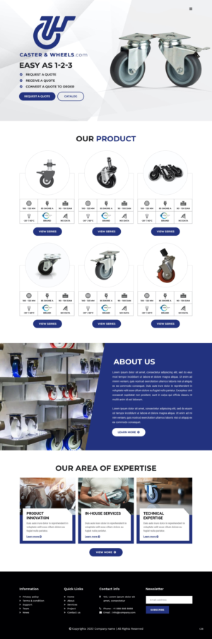 Web Design by pb for this project | Design: #28275611