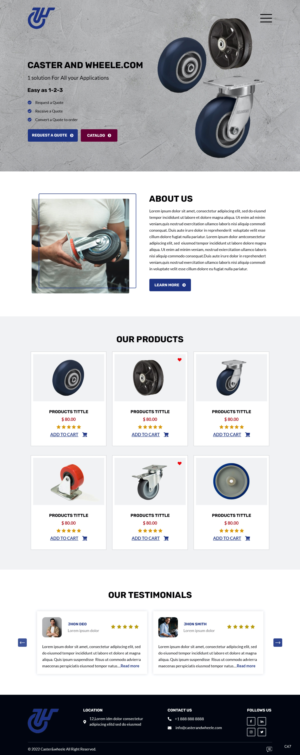 Web Design by pb for this project | Design: #28275619