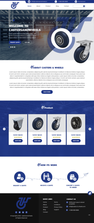 Web Design by pb for this project | Design: #28275629
