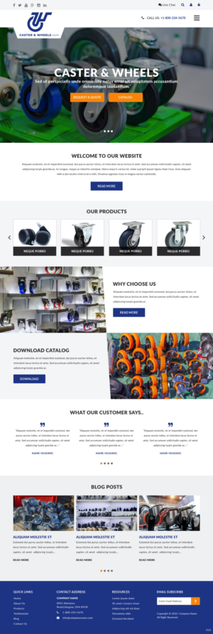 Web Design by pb for this project | Design: #28275630