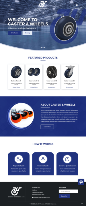 Web Design by pb for this project | Design: #28280958