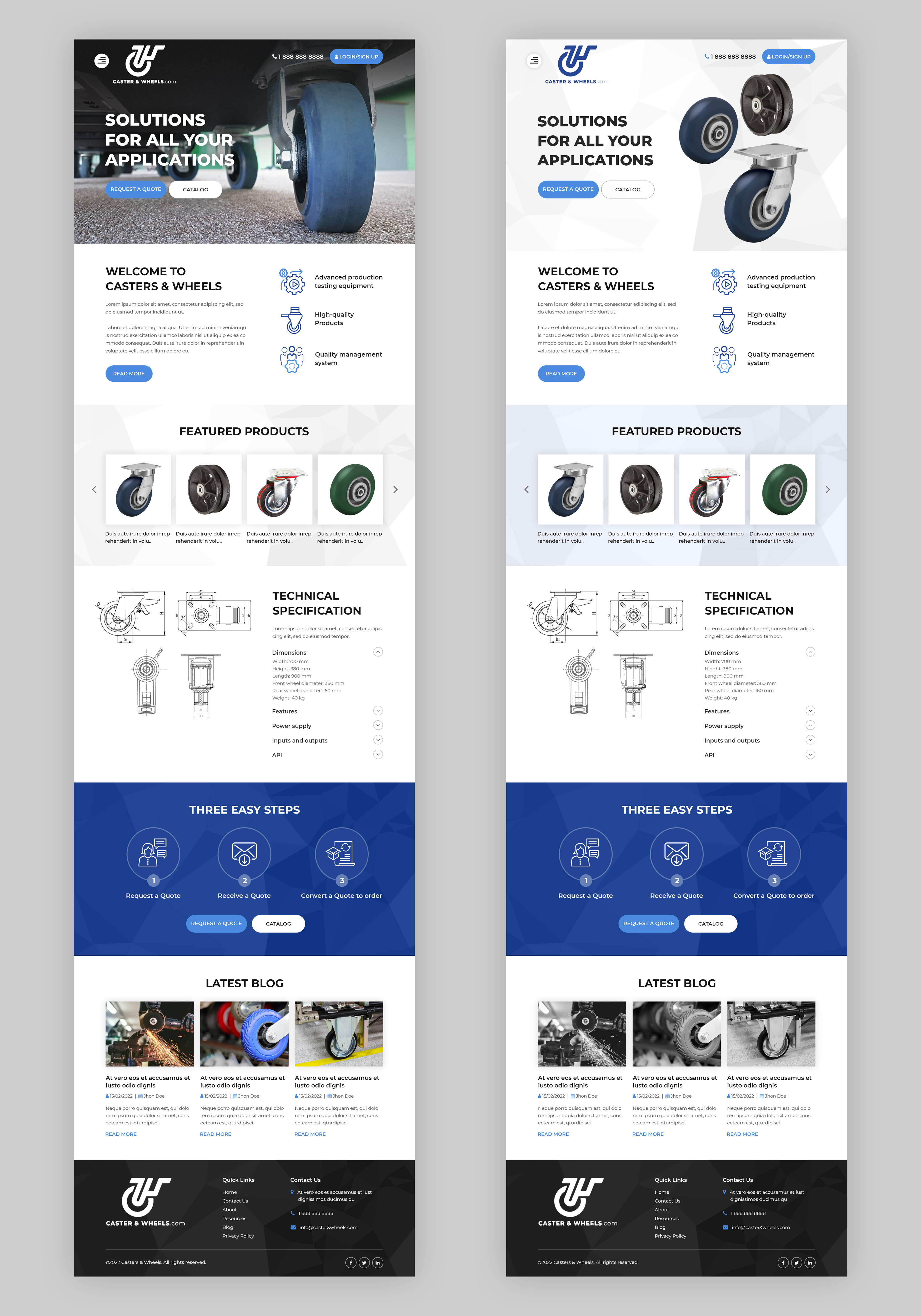 Web Design by Starlyn DS for this project | Design #28279128