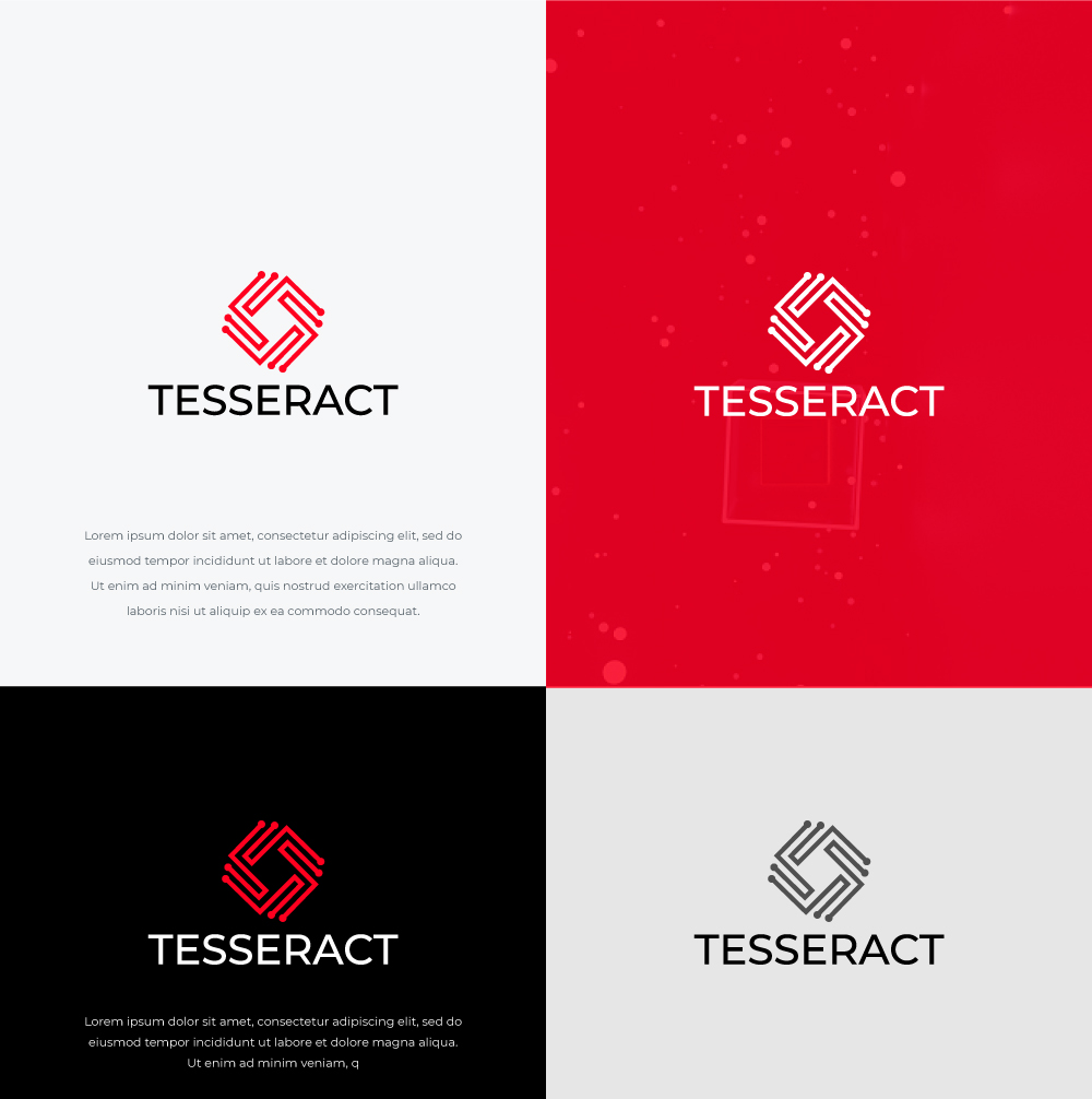 Logo-Design von HWdesigns für Tesseract, LLC | Design #28274397