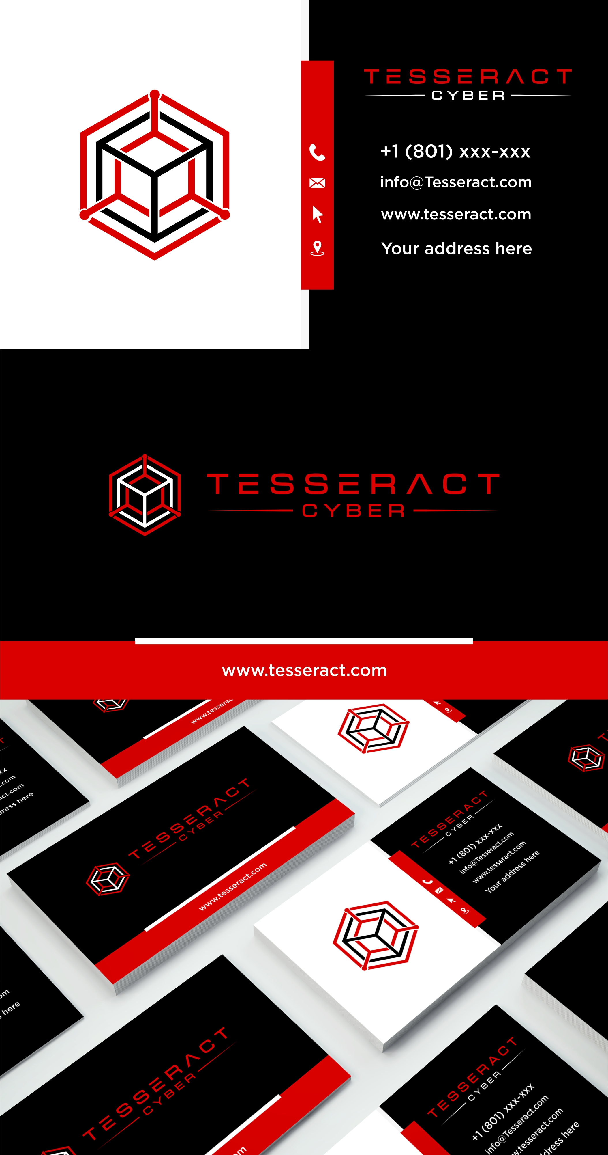 Logo Design by Kkanti for Tesseract, LLC | Design #28291334