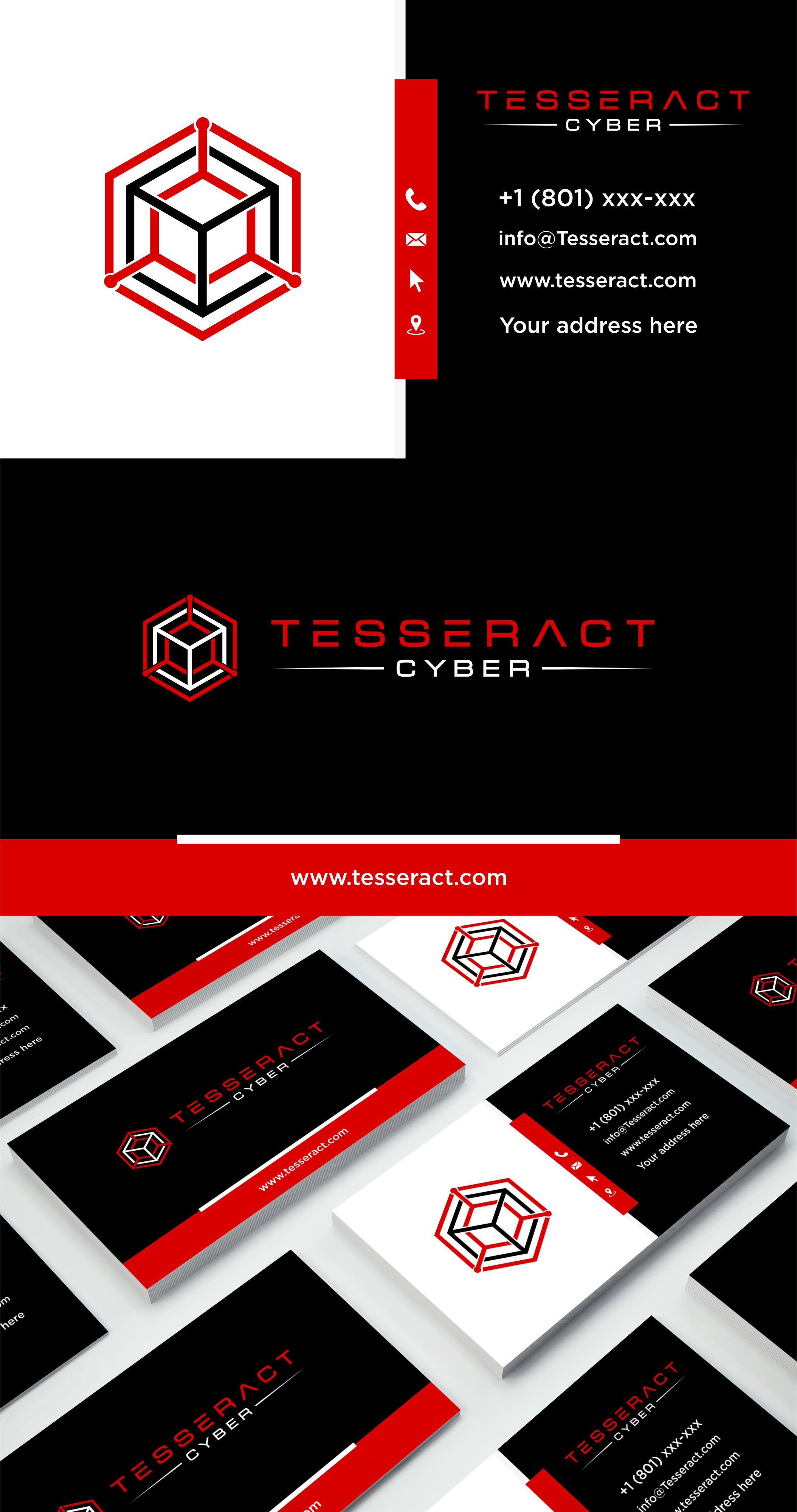 Logo Design by Kkanti for Tesseract, LLC | Design #28291418