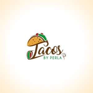 Tacos by Perla | Logo Design by brand maker