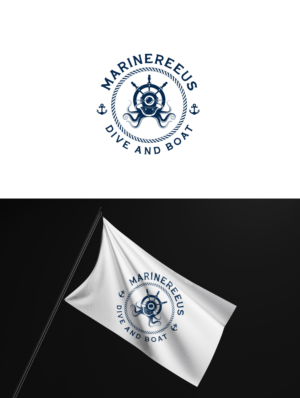 Marinereeus Dive and Boat | Logo Design by RikoAji
