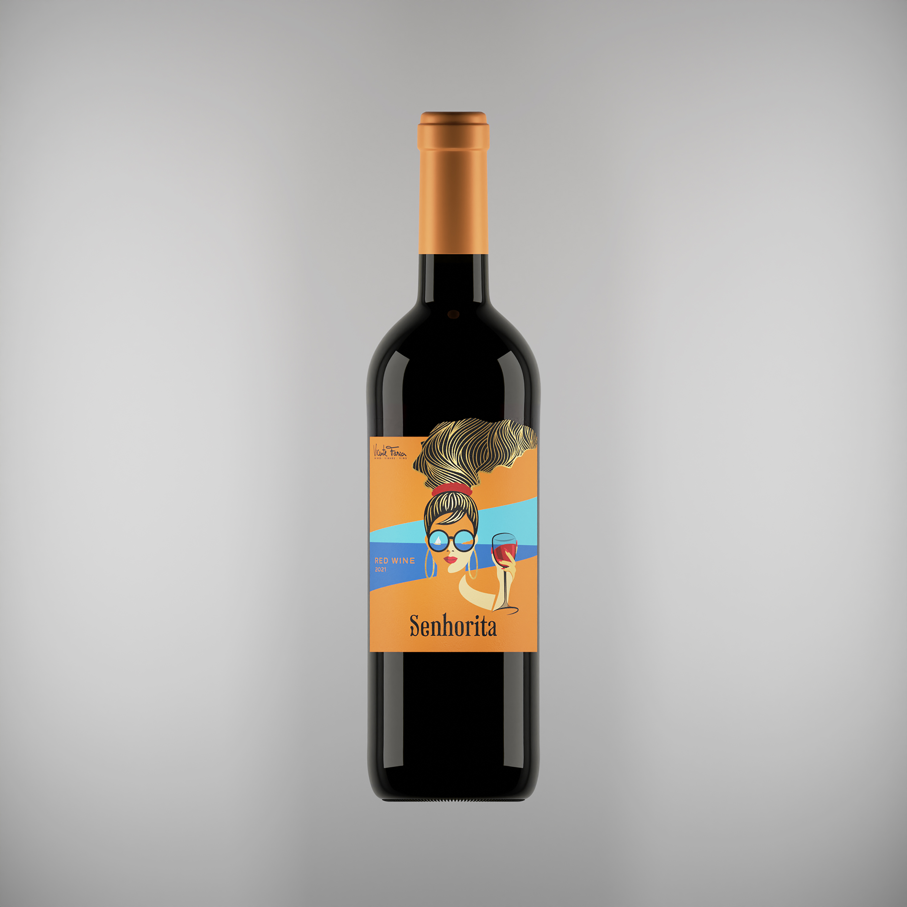 Diseño de Etiqueta por MilM para Vicente Faria Vinhos S.A. | Diseño #28371494
