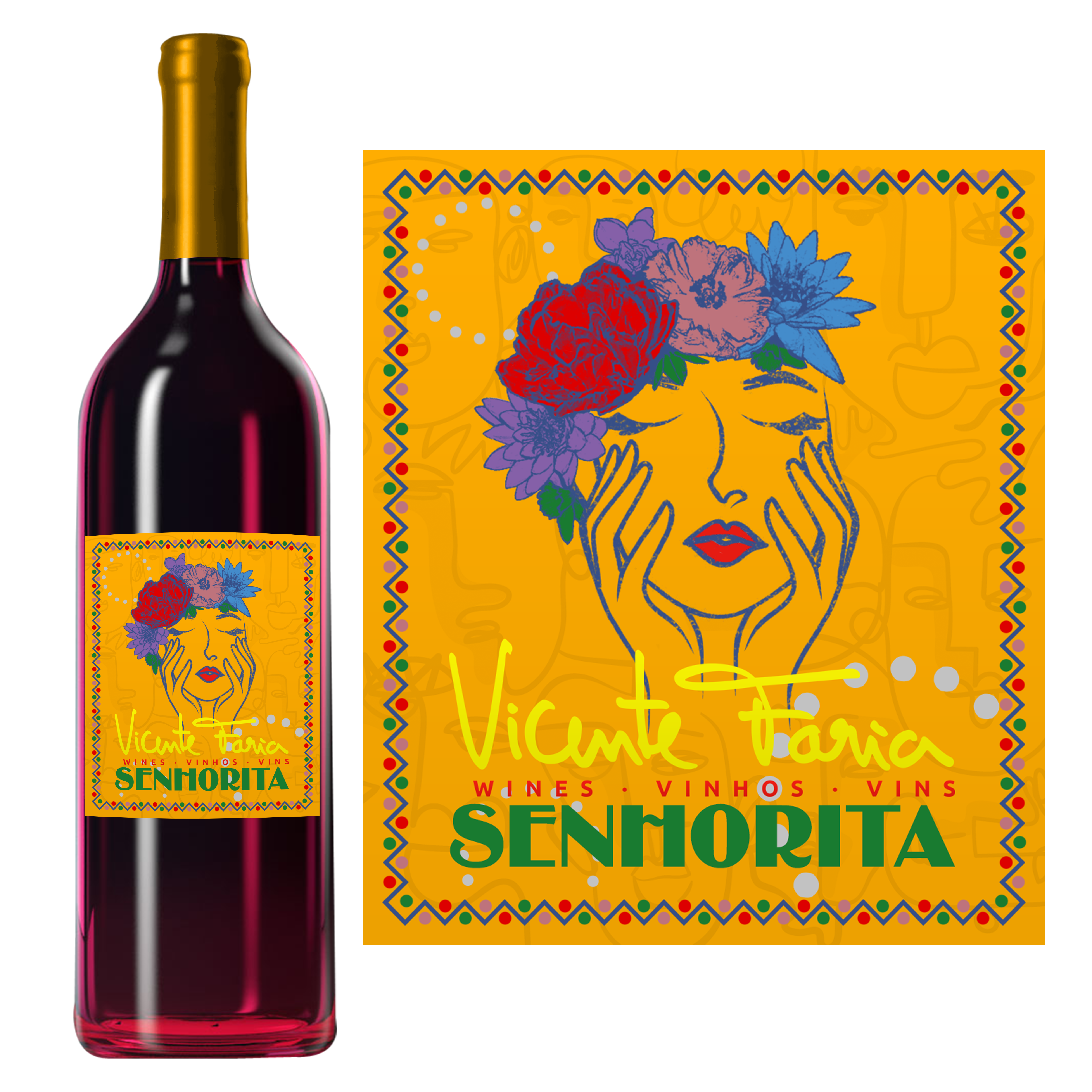 Label Design by Nordic Designer for Vicente Faria Vinhos S.A. | Design #28284094