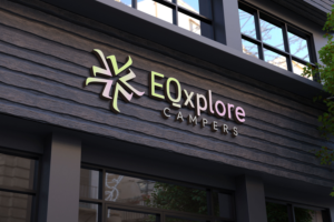 Logo Design by Kavth for EQxplore Campers | Design: #28307895