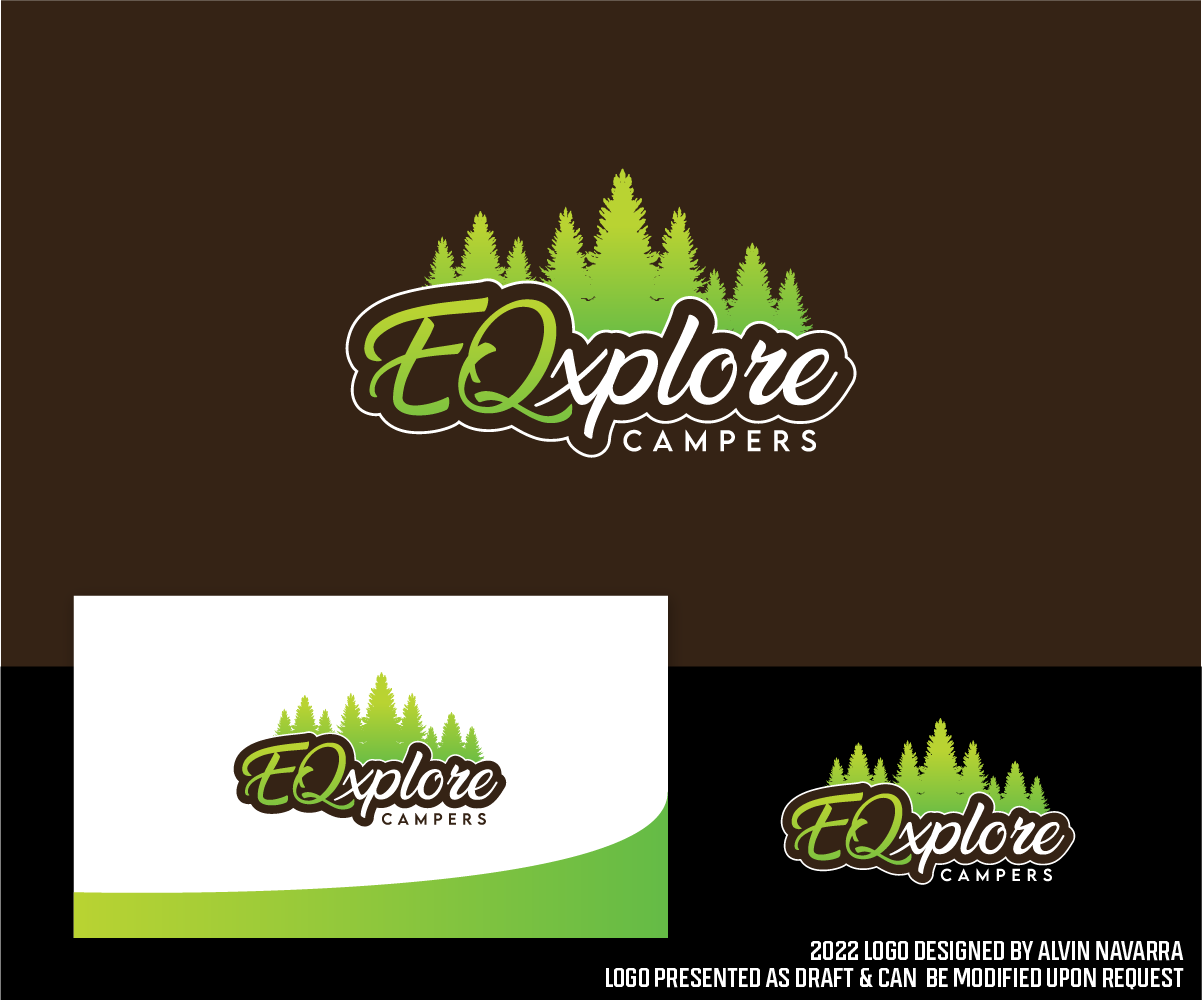 Logo-Design von alvinnavarra für EQxplore Campers | Design #28297606