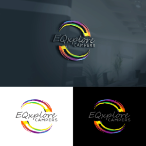 Logo Design by aqilazhifara for EQxplore Campers | Design: #28286057