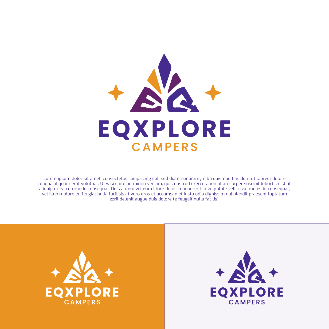 Design de Logo par Fandiart pour EQxplore Campers | Design #28307788