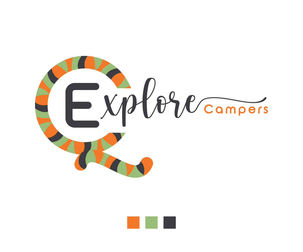 Logo Design by UN for EQxplore Campers | Design #28294760