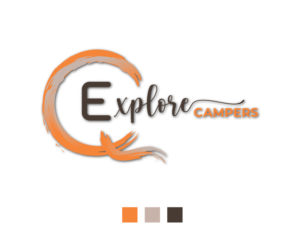 Logo-Design von UN für EQxplore Campers | Design: #28303613