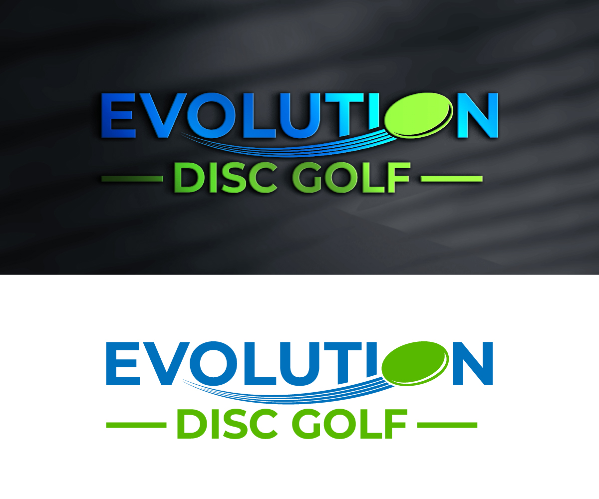 Playful, Modern, Outdoor Sports Logo Design for Evolution Disc Golf by
