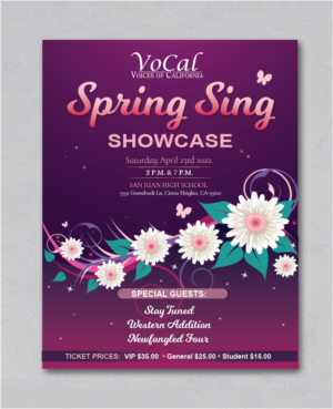 Voices of California Presents  | Diseño de Flyer por alex989