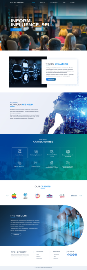 Web Design by Blue Sparrow for this project | Design: #28310492