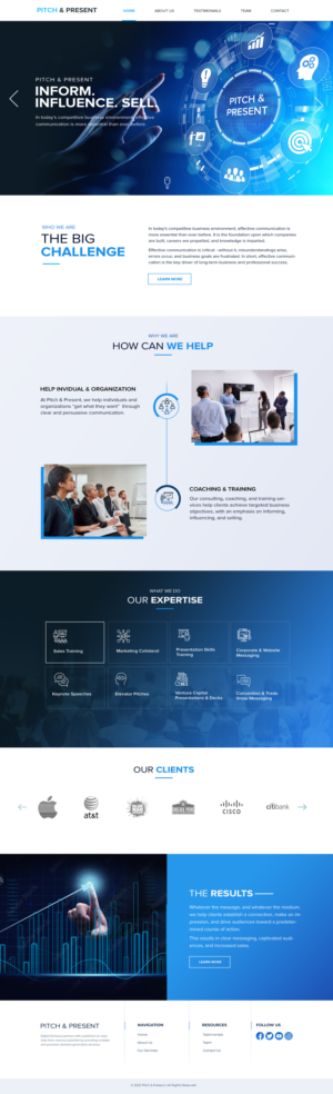 Web Design by Blue Sparrow for this project | Design: #28310655