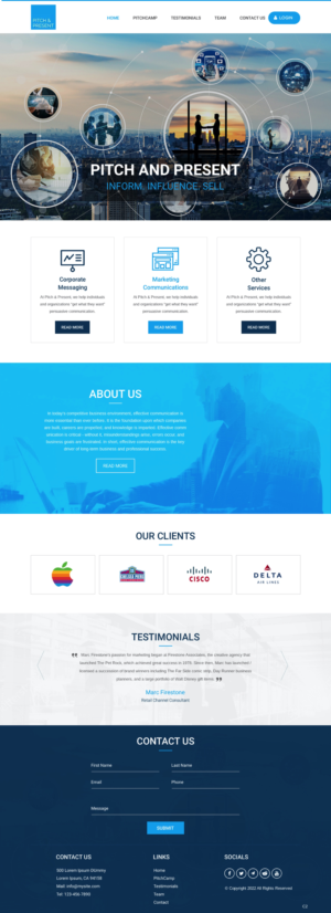 Web Design by pb for this project | Design: #28286842