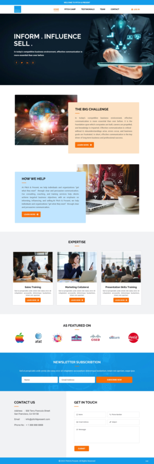 Web Design by pb for this project | Design: #28286847