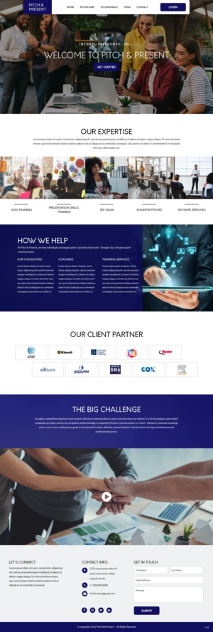 Web Design by pb for this project | Design: #28286849