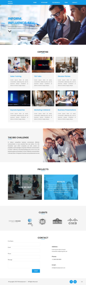 Web Design by pb for this project | Design: #28286854