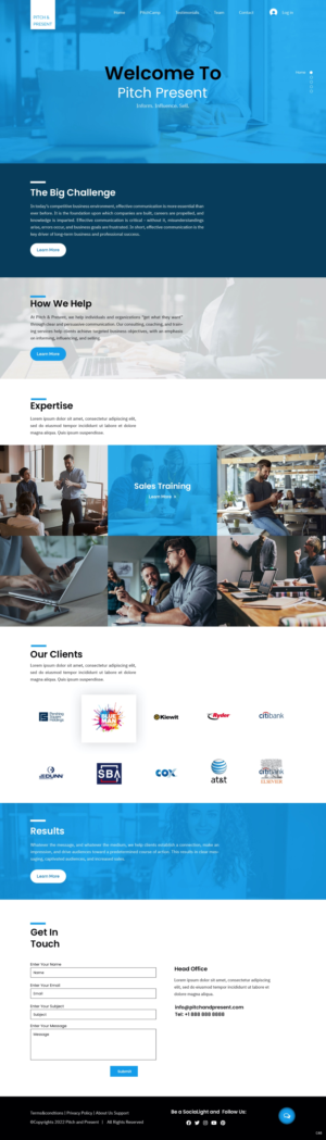 Web Design by pb for this project | Design: #28286855