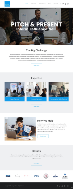 Web Design by pb for this project | Design: #28286856