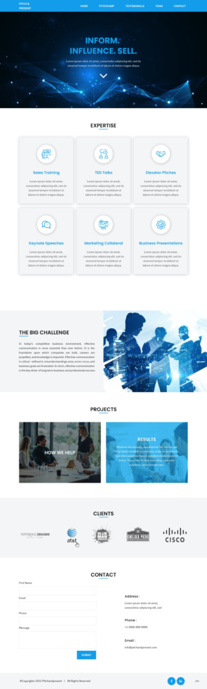 Web Design by pb for this project | Design: #28311081