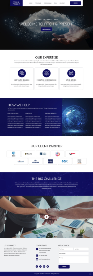Web Design by pb for this project | Design: #28311084