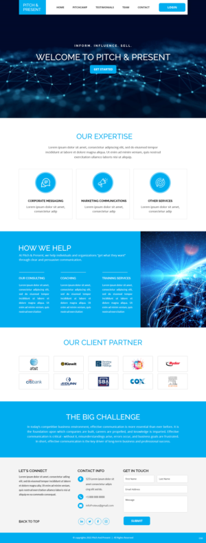 Web Design by pb for this project | Design: #28316006