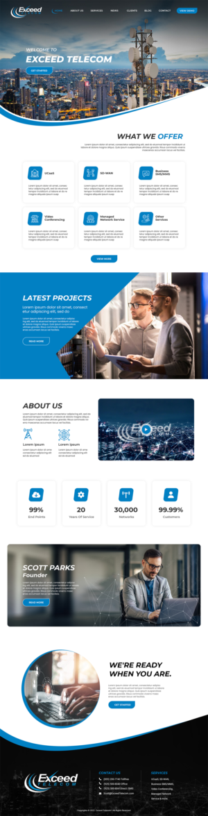 WordPress-Design von MAHABA für dieses Projekt | Design: #28288366