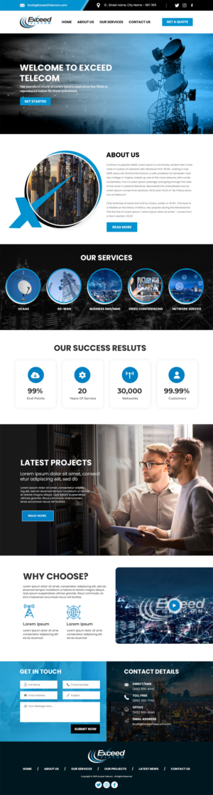 WordPress-Design von MAHABA für dieses Projekt | Design: #28289756
