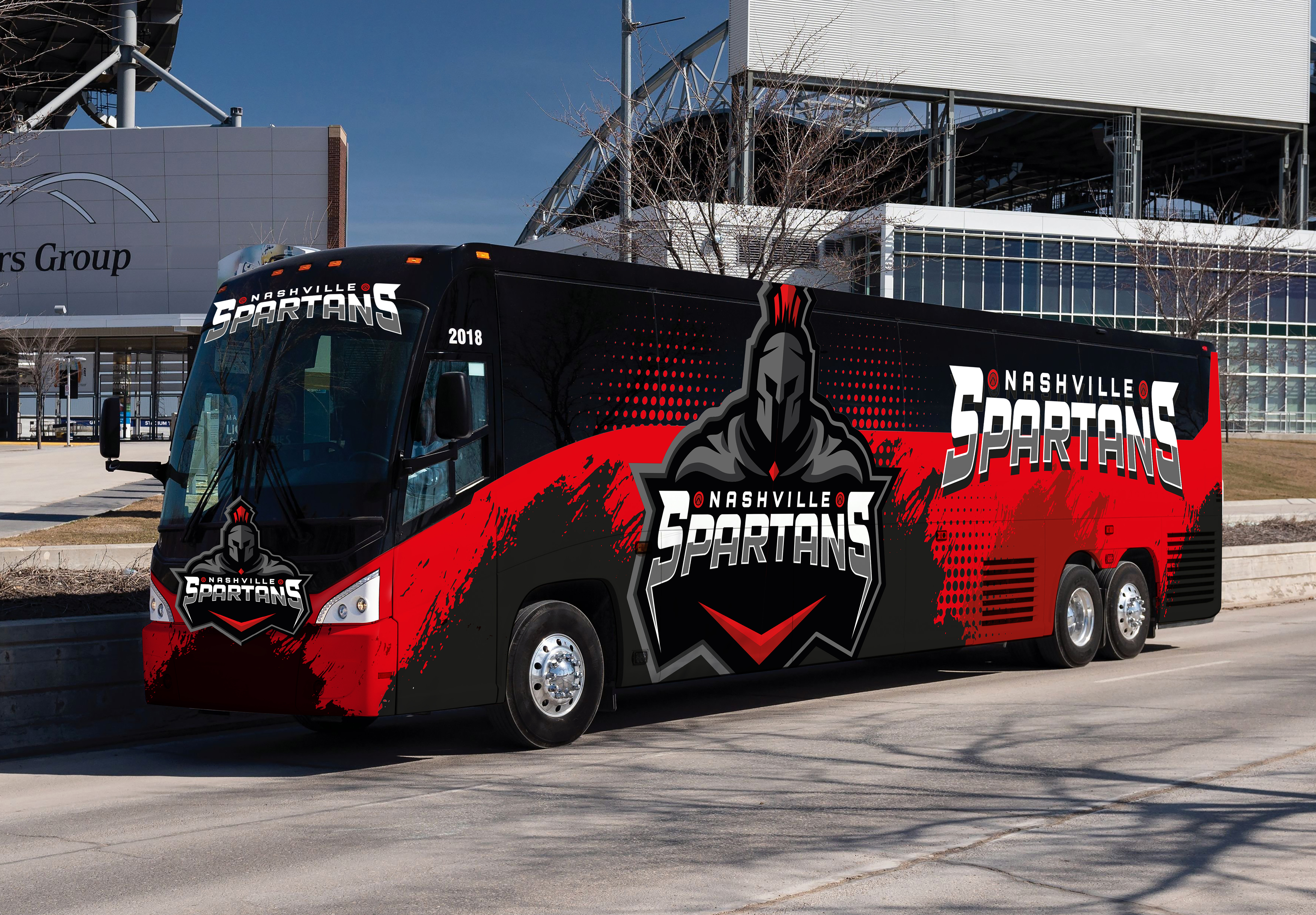Car Wrap Design by Logomod for Nashville Spartans Hockey | Design: #28283339