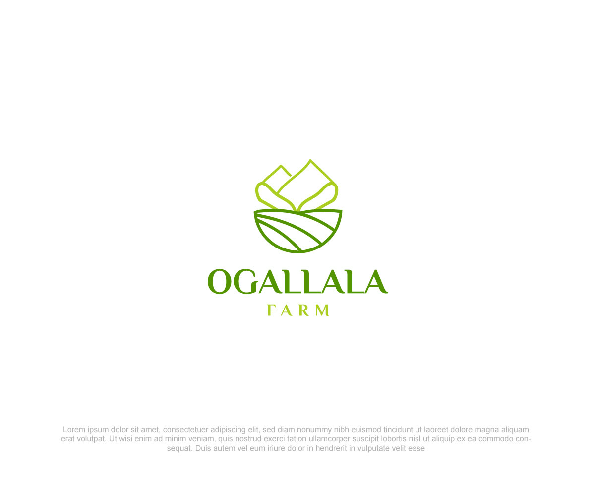 Logo-Design von Niizam Uddin für Ogallala Farm, LLC | Design #28283100