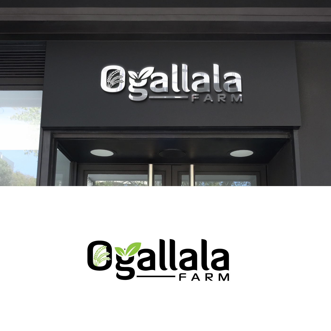 Diseño de Logo por riyad123 para Ogallala Farm, LLC | Diseño #28303256