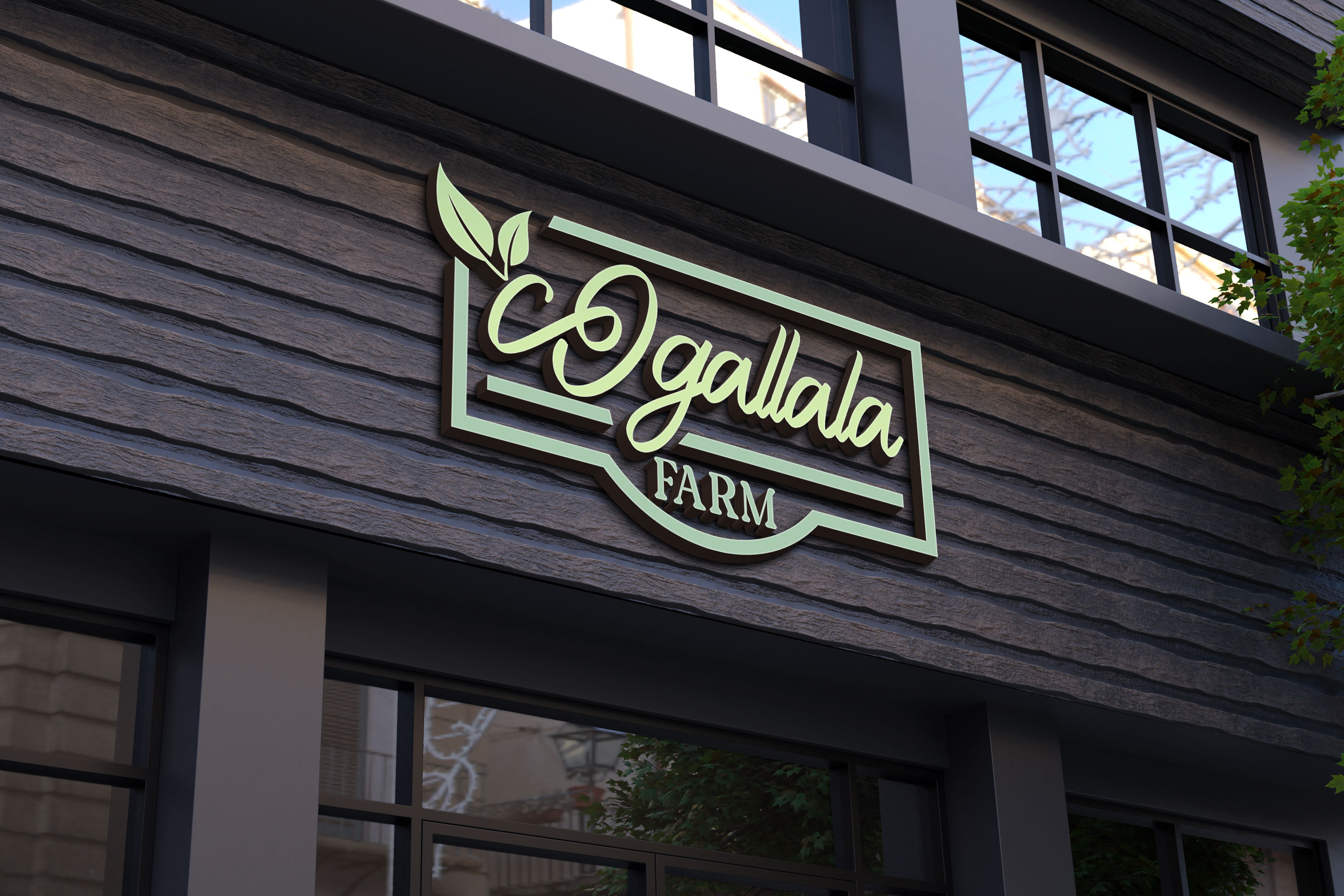 Logo Design by Kavth for Ogallala Farm, LLC | Design #28310398