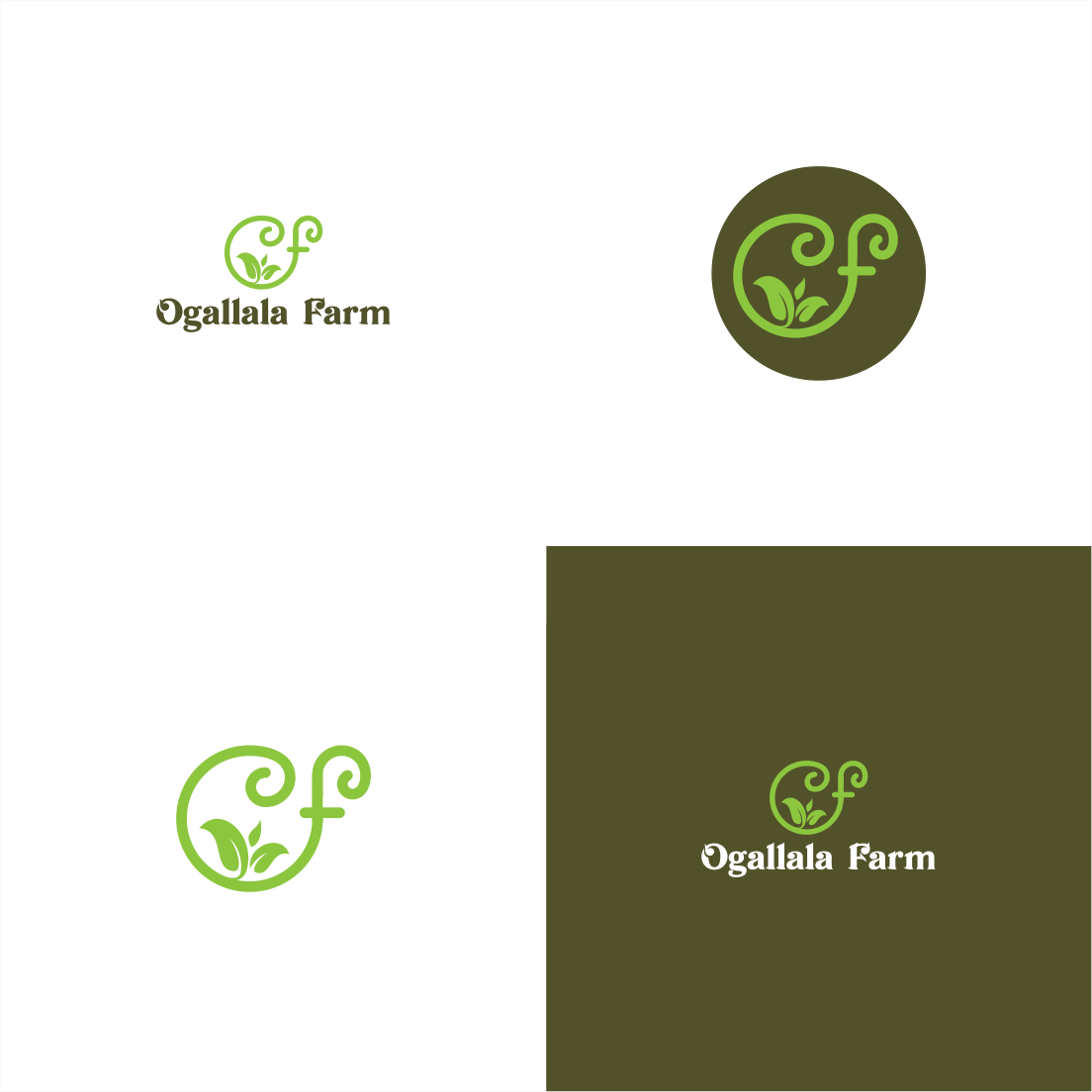 Diseño de Logo por vintana para Ogallala Farm, LLC | Diseño #28285613
